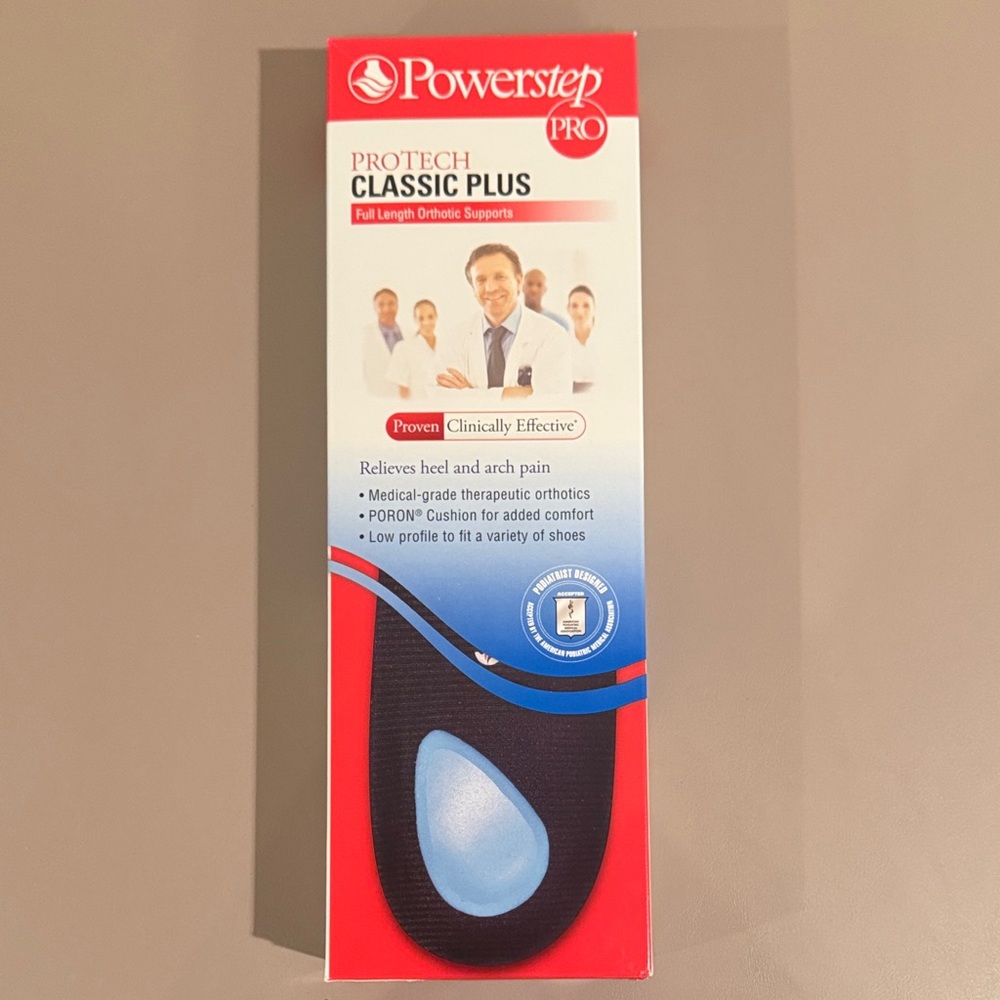 Powerstep ProTech Classic Plus Orthotic Insoles